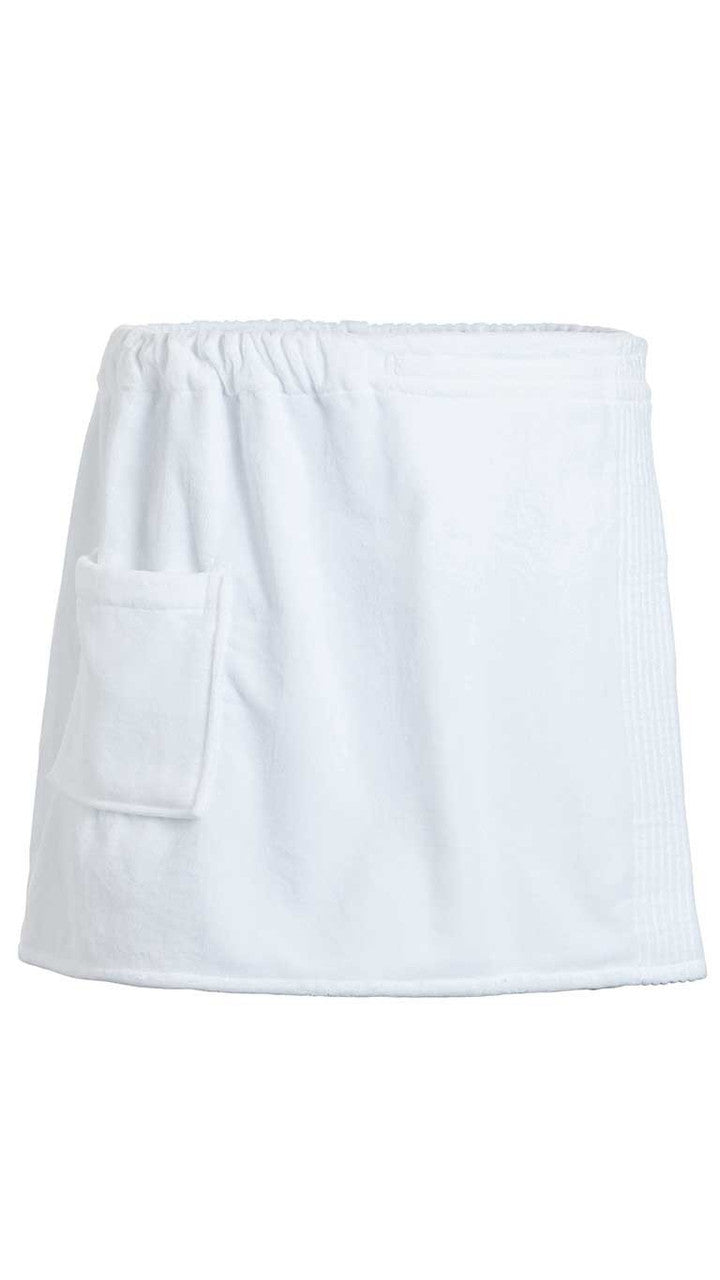 Custom Embroidered Terry Velour Women or Mens Bath Wrap Towel