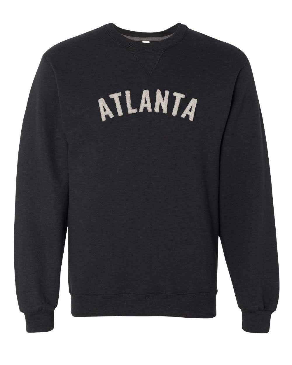 Atlanta Crew Neck Sweatshirt (SF72R) with Chenille Letters in any Color Custom Made for You