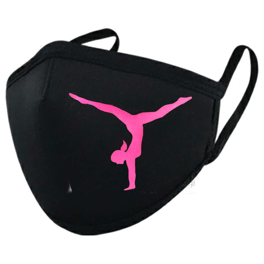 Gymnast Printed Mask Available in Adult, #17