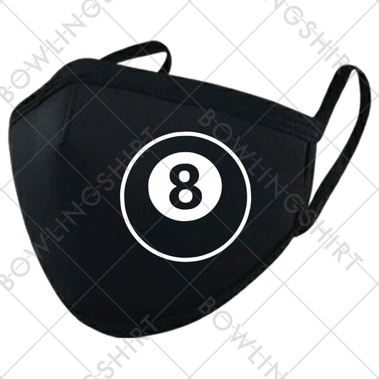 8 Ball Pool Ball mask Available in Adult, adjustable