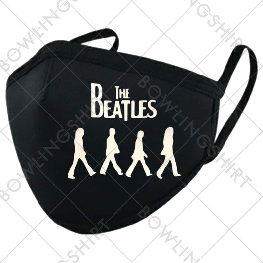 Abbey Road Black Printed Mask #16