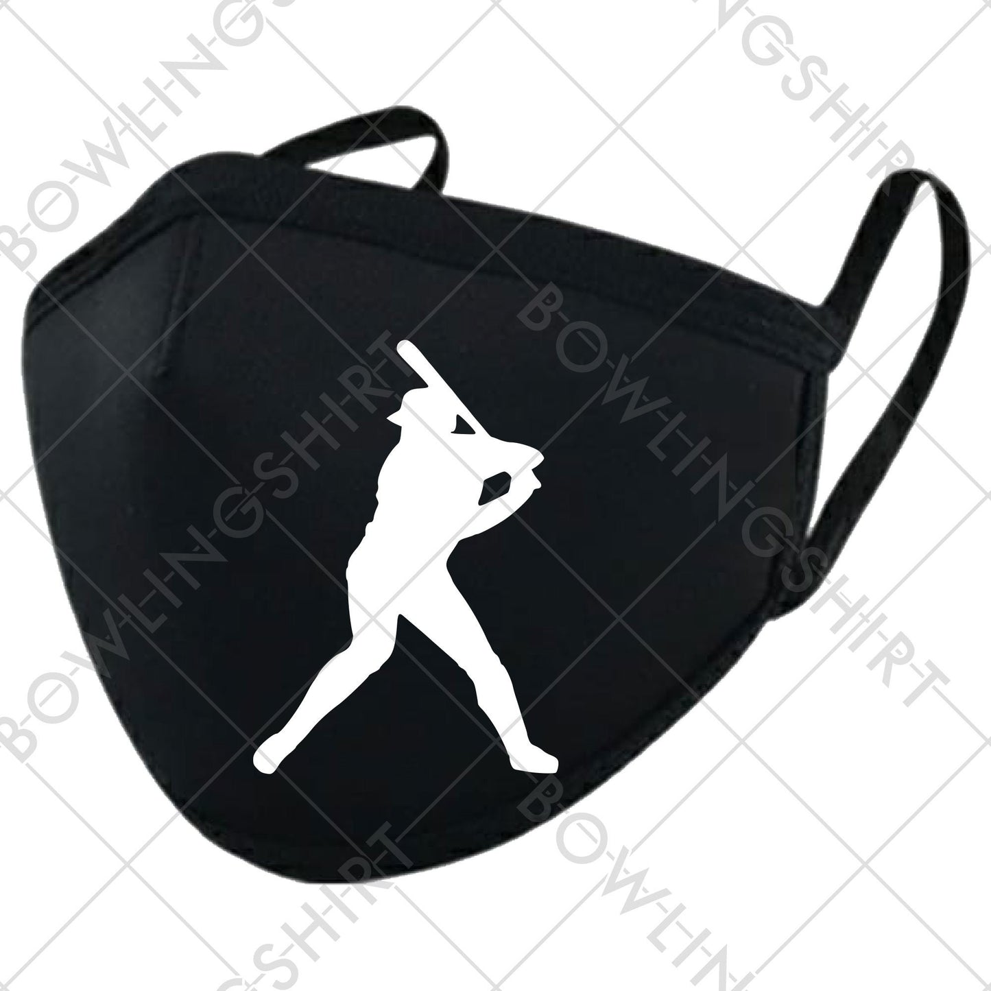 Baseball Silhouette Mask Available in Adult, #74