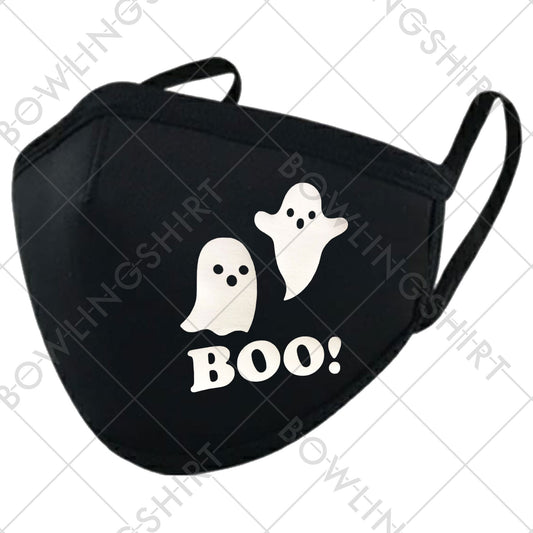 Glow in the Dark Ghost Boo Halloween  Mask #14