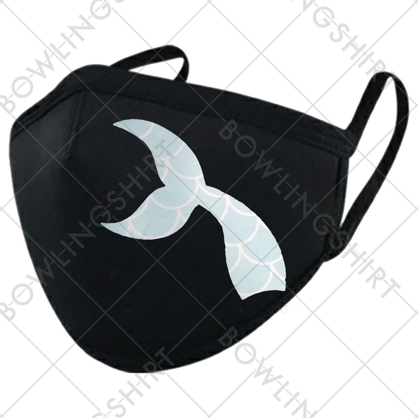 Wear your mask! Mermaid Tail Mask Adult, adjustable