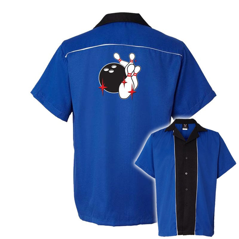 Pin Splash C Classic Retro Bowling Shirt - Swing Master 2.0 - Includes Embroidered Name #135