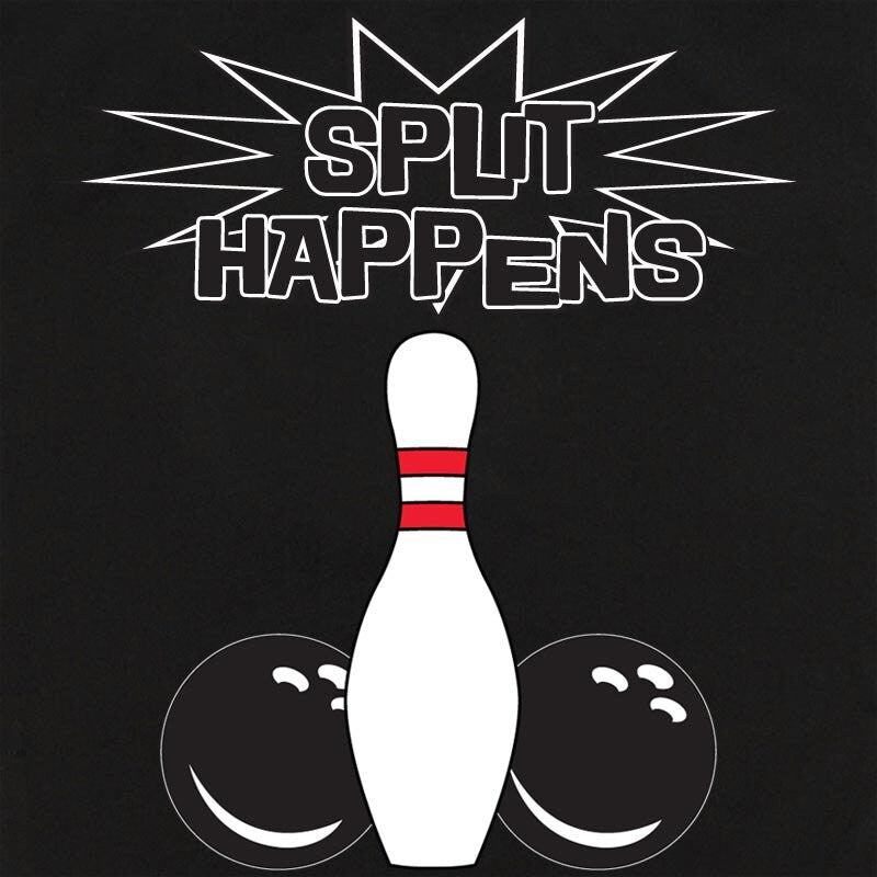 Split Happens - Classic Retro Bowling Shirt - The Garren (CLOSEOUT)  - Includes Embroidered Name -