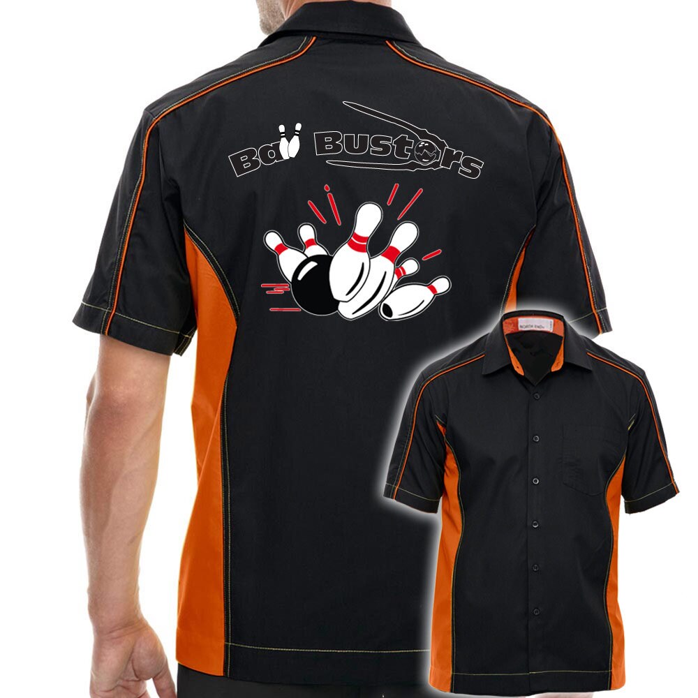 Ball Busters Classic Retro Bowling Shirt - The Muckler - Includes Embroidered Name