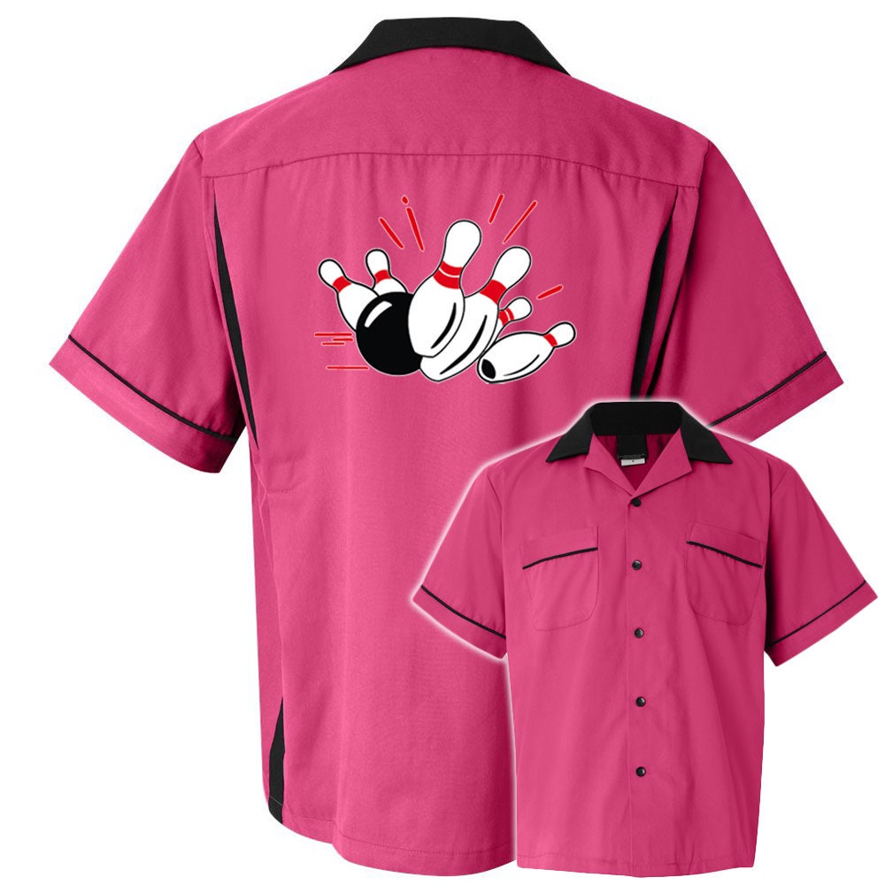 Pin Splash A Classic Retro Bowling Shirt- Classic 2.0 - Includes Embroidered Name #127