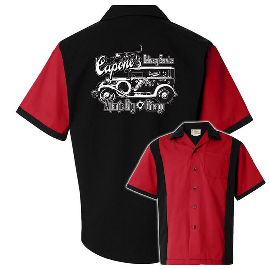 Capones Delivery Service Classic Retro Bowling Shirt - Retro Two - Includes Embroidered Name