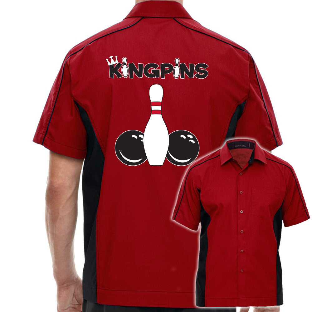 Kingpins Classic Retro Bowling Shirt - The Muckler - Includes Embroidered Name