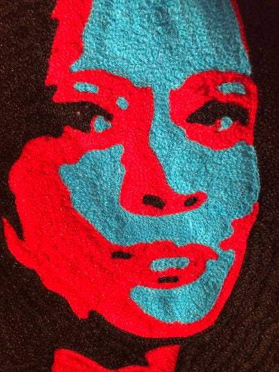 Chaninstitched Embroidered Kamala Harris lightweight Denim Jacket One of a Kind