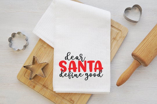 Funny Reindeer Name d Kitchen Towel #112