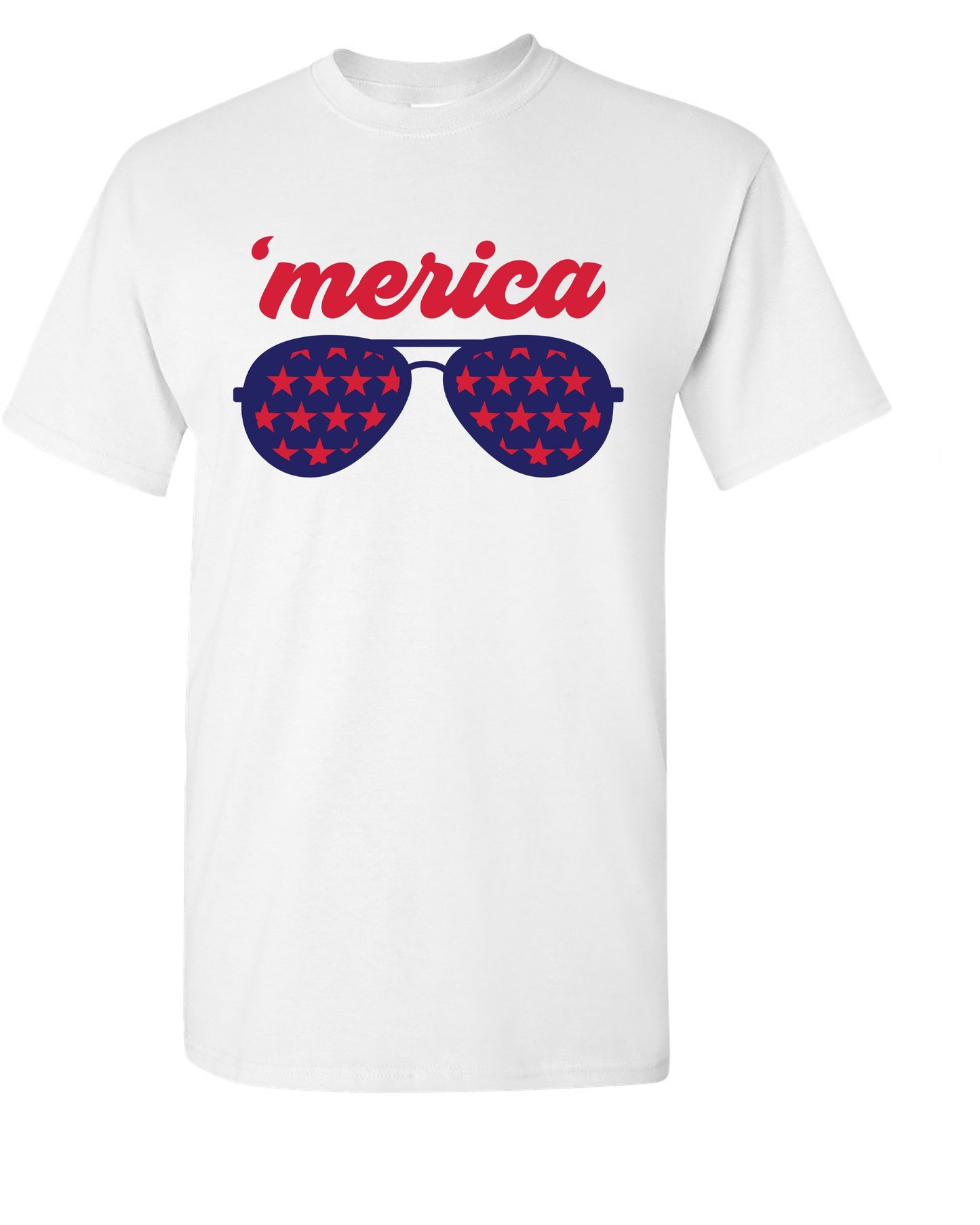 American Flag 'Merica Sunglasses T-shirt #154