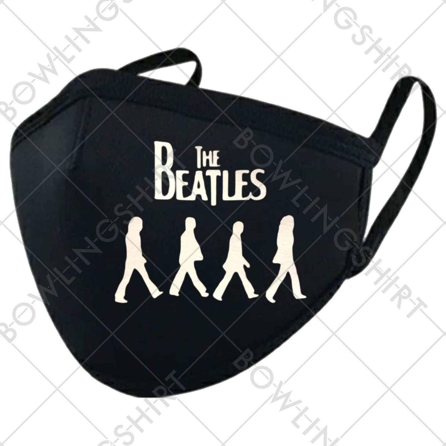 Abbey Road Black Printed Mask #16