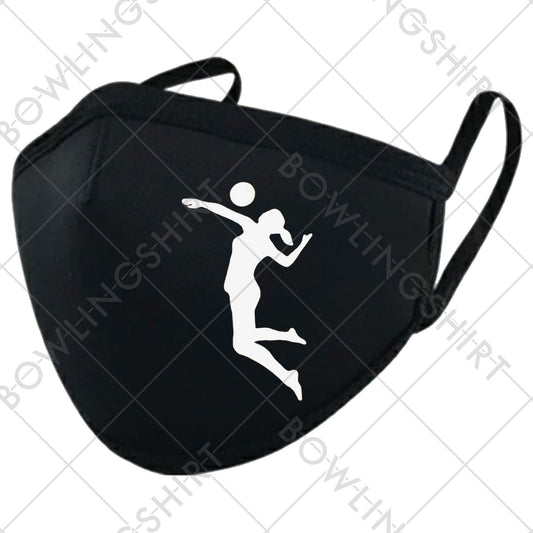 Girl's Volley Ball Silhouette Mask #32