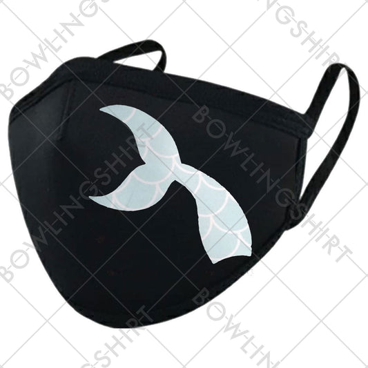 Wear your mask! Mermaid Tail Mask Adult, adjustable