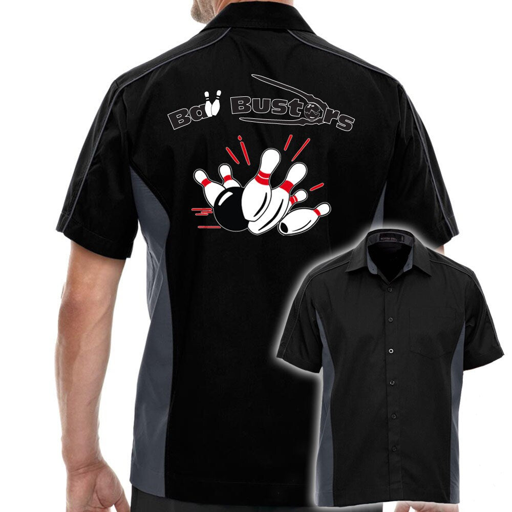 Ball Busters Classic Retro Bowling Shirt - The Muckler - Includes Embroidered Name