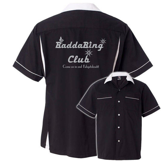 Baddabing Club Classic Retro Bowling Shirt - Classic 2.0 - Includes Embroidered Name #118