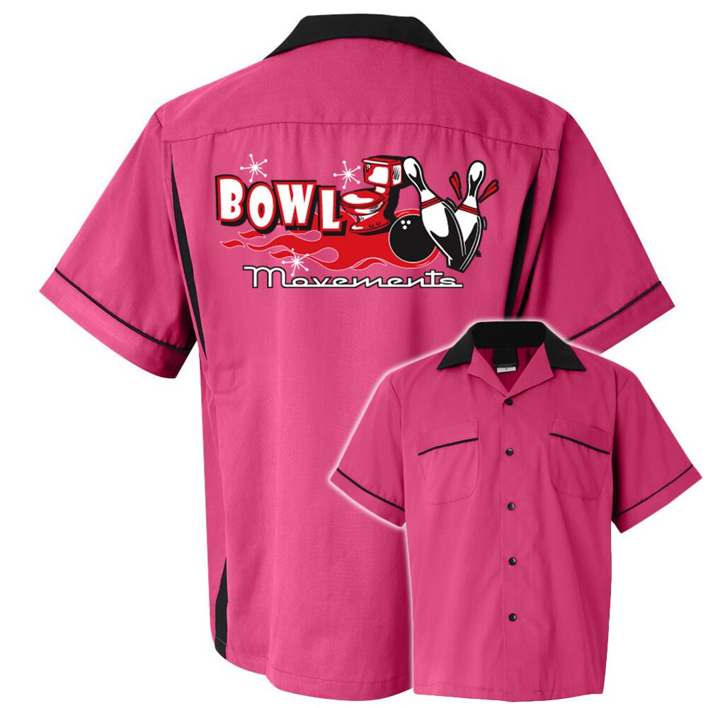 Bowl Movements Classic Retro Bowling Shirt- Classic 2.0 - Includes Embroidered Name #121
