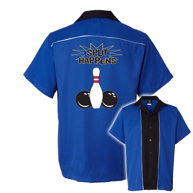 Split Happens Classic Retro Bowling Shirt - Swing Master 2.0 - Includes Embroidered Name