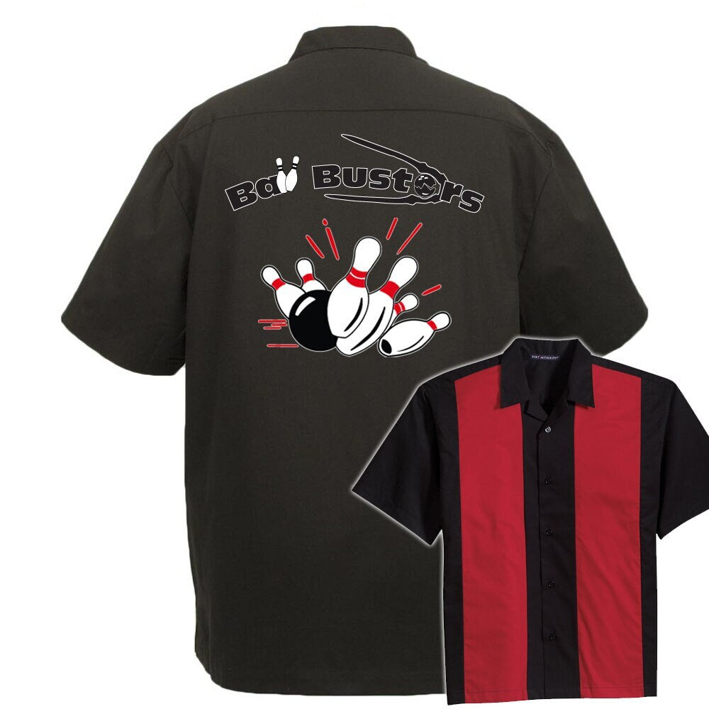 Ball Busters Classic Retro Bowling Shirt - The Player - Includes Embroidered Name