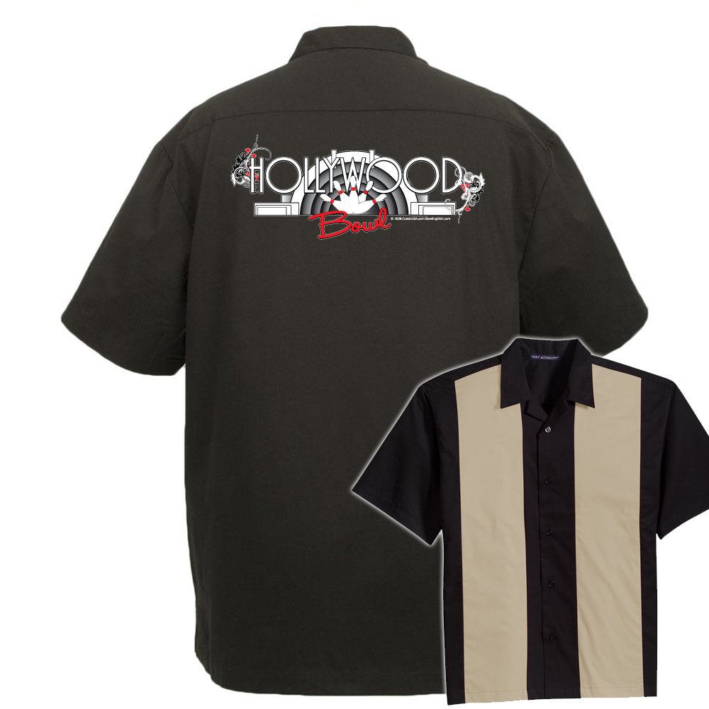 Hollywood Bowl Classic Retro Bowling Shirt - The Player - Includes Embroidered Name