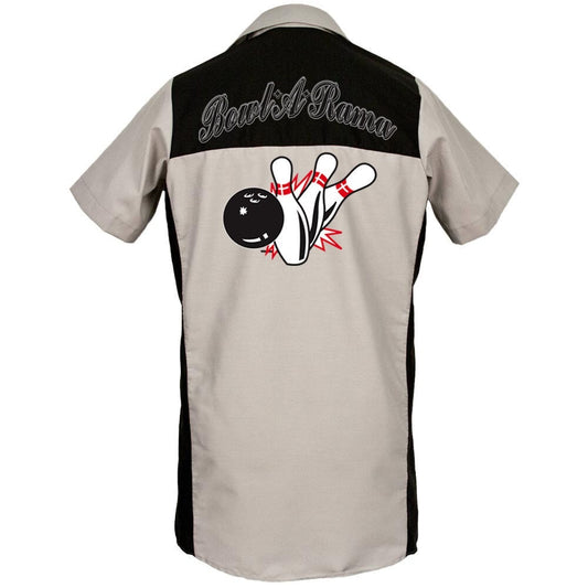 Bowl A Rama - Classic Retro Bowling Shirt - The Garren - Includes Embroidered Name - #158/125