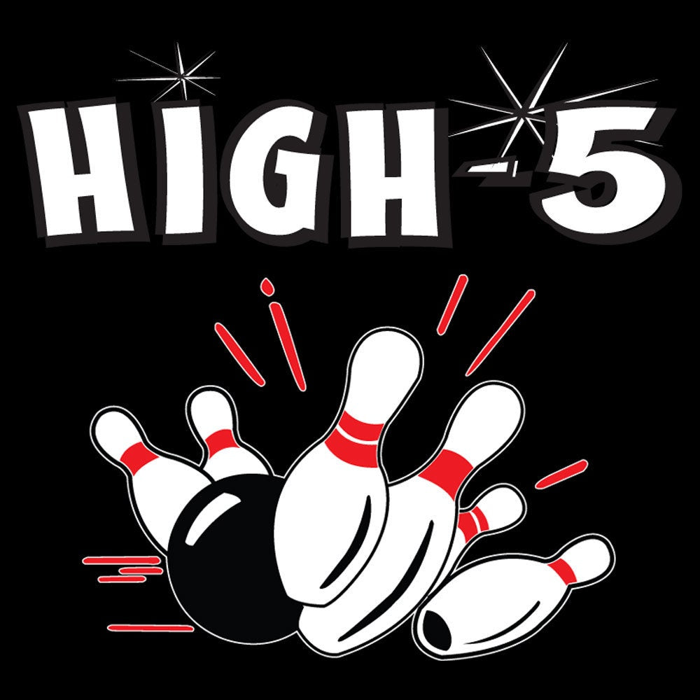 High 5 - Classic Retro Bowling Shirt - The Garren (CLOSEOUT)- Includes Embroidered Name -  #126/127