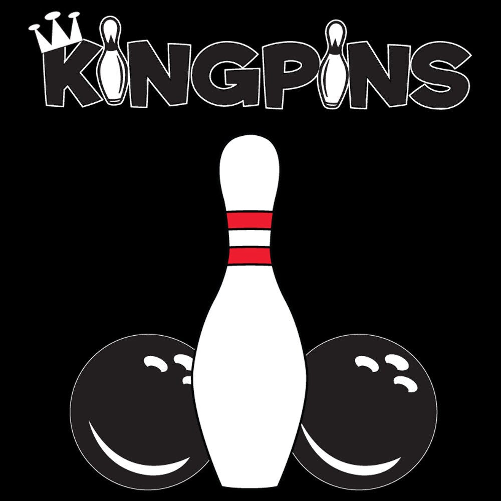 Kingpins - Classic Retro Bowling Shirt - The Garren - Includes Embroidered Name -