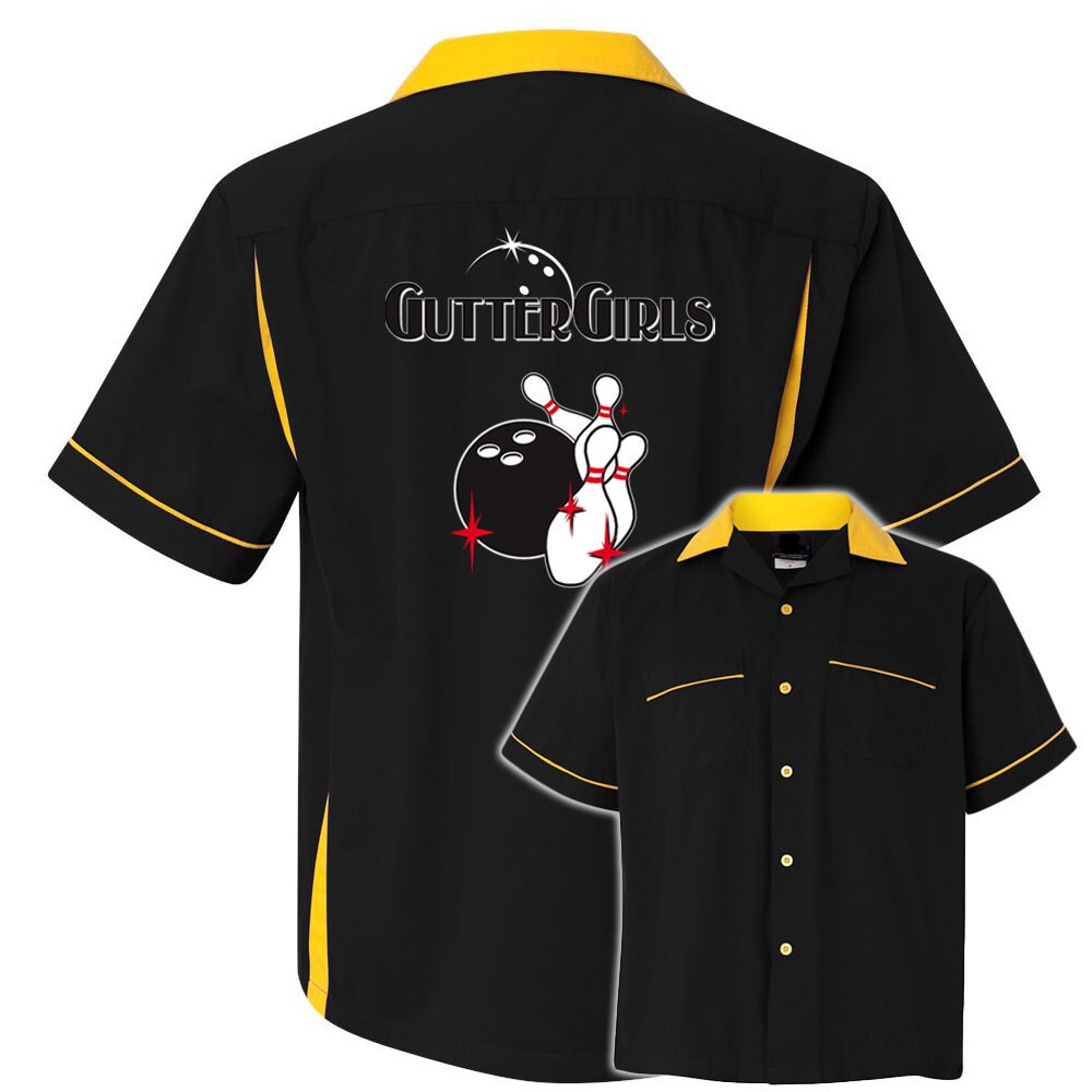 Gutter Girls Classic Retro Bowling Shirt- Classic 2.0 - Includes Embroidered Name  #157/135