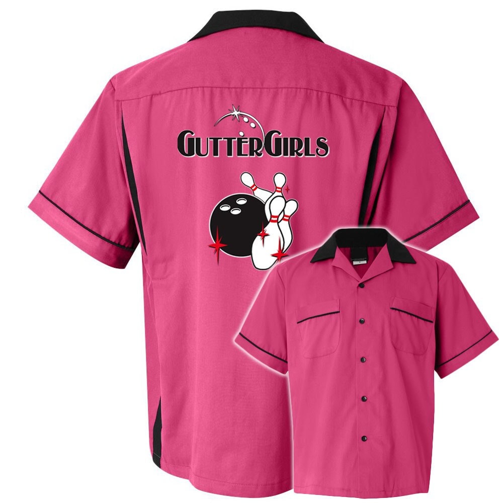 Gutter Girls Classic Retro Bowling Shirt- Classic 2.0 - Includes Embroidered Name  #157/135