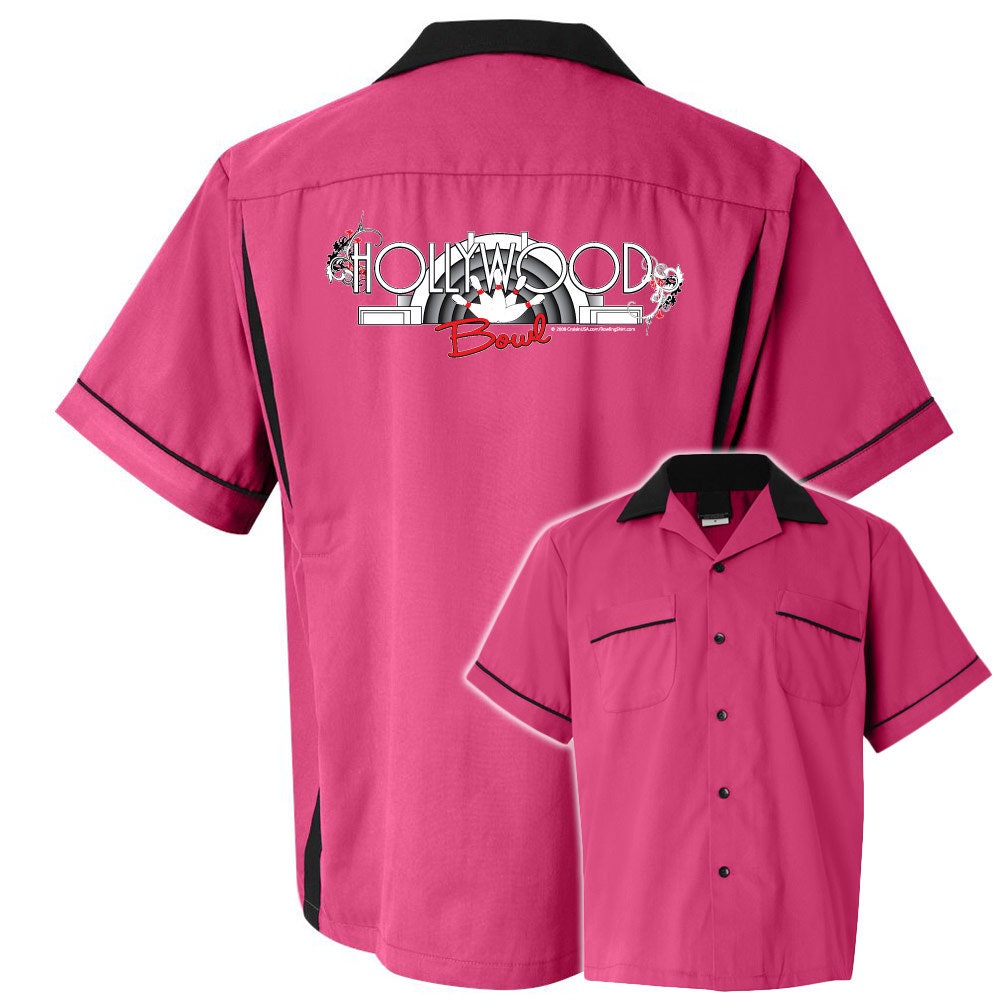 Hollywood Bowl Classic Retro Bowling Shirt- Classic 2.0 - Includes Embroidered Name