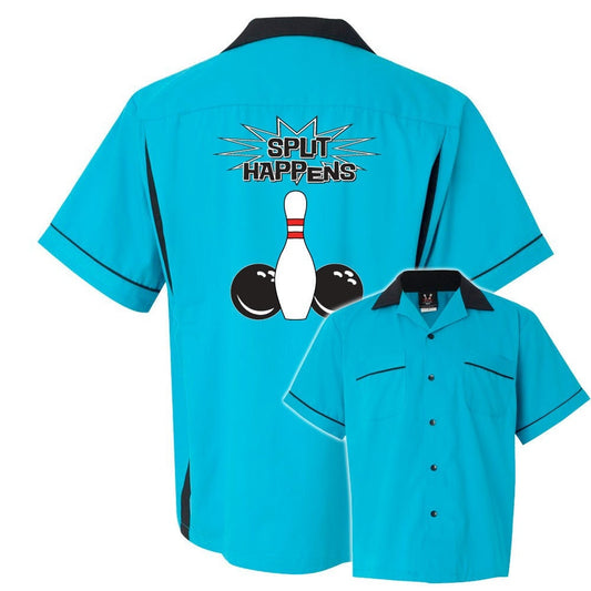 Split Happens Classic Retro Bowling Shirt- Classic 2.0 - Includes Embroidered Name