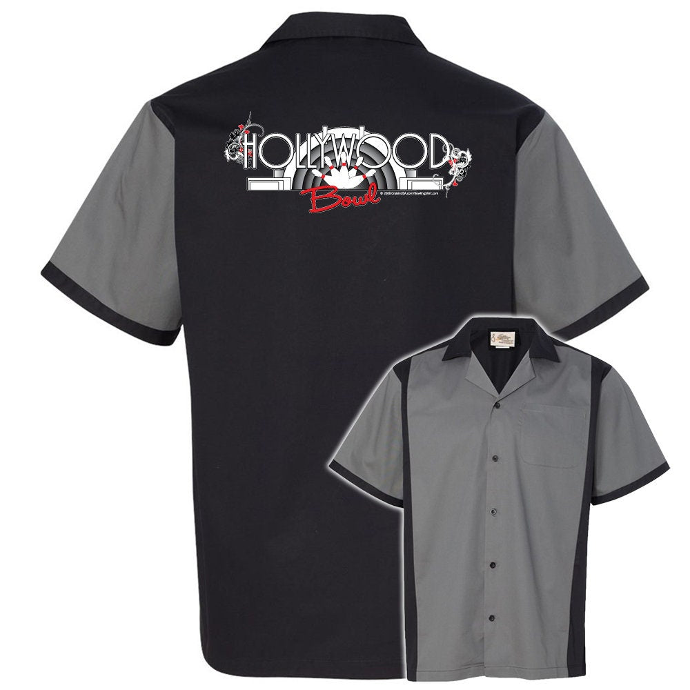 Hollywood Bowl Classic Retro Bowling Shirt - Retro Two - Includes Embroidered Name