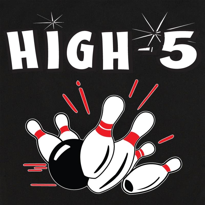 High 5 Classic Retro Bowling Shirt - Swing Master 2.0 - Includes Embroidered Name #126/127