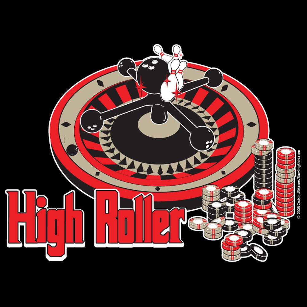 High Roller Classic Retro Bowling Shirt - Swing Master 2.0 - Includes Embroidered Name