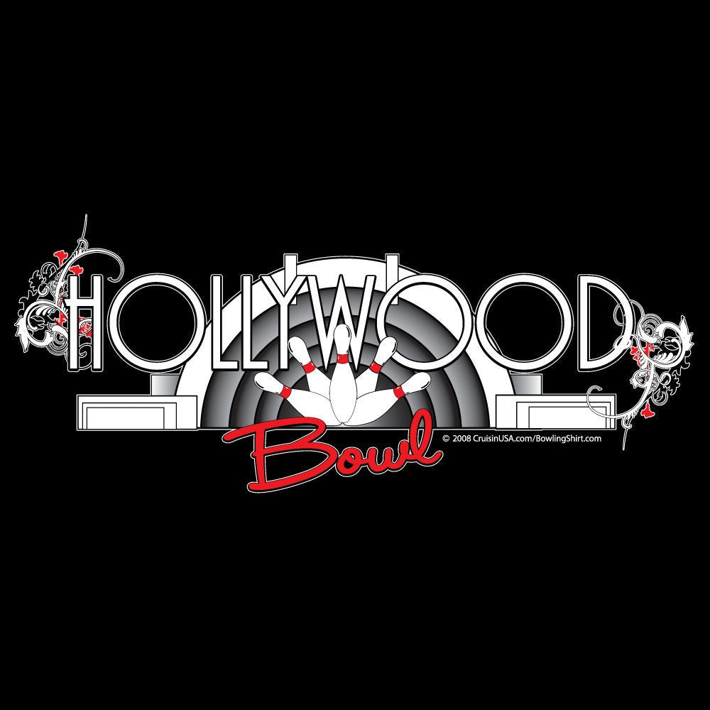 Hollywood Bowl Classic Retro Bowling Shirt - Swing Master 2.0 - Includes Embroidered Name