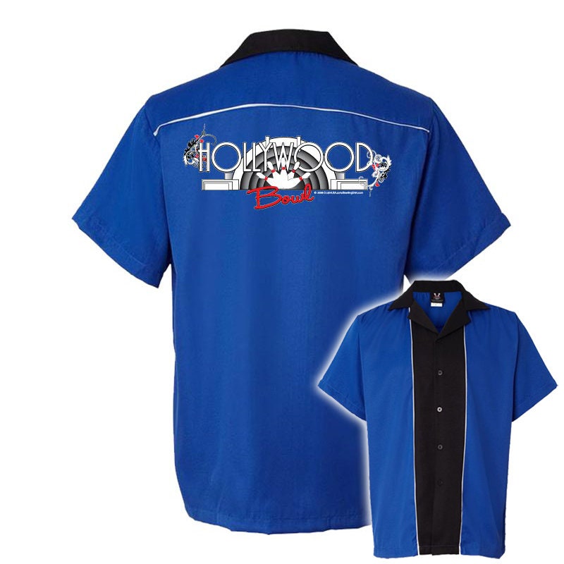 Hollywood Bowl Classic Retro Bowling Shirt - Swing Master 2.0 - Includes Embroidered Name