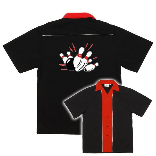 Pin Splash A Classic Retro Bowling Shirt - Swing Master 2.0 - Includes Embroidered Name #127