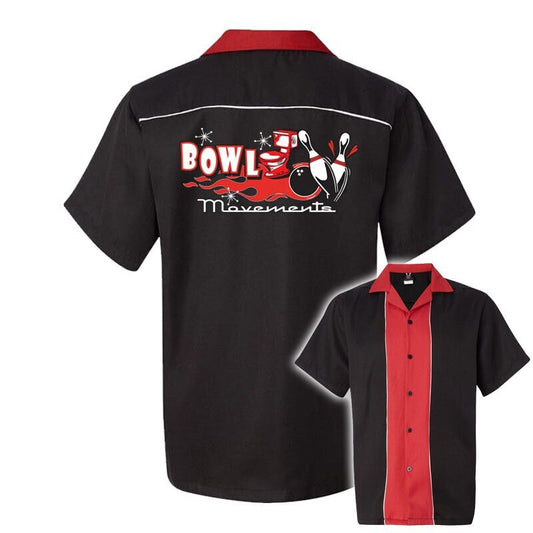 Bowl Movements Classic Retro Bowling Shirt - Swing Master 2.0 - Includes Embroidered Name #121