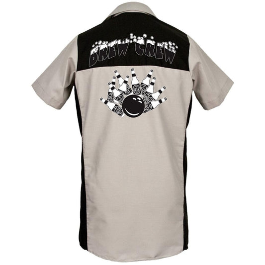 Brew Crew - Classic Retro Bowling Shirt - The Garren ( CLOSEOUT)  - Includes Embroidered Name -  #122/188