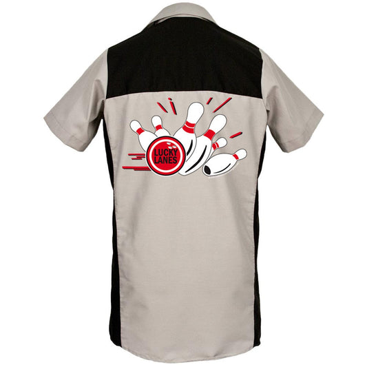 Lucky Lanes - Classic Retro Bowling Shirt - The Garren (CLOSEOUT) - Includes Embroidered Name - #128