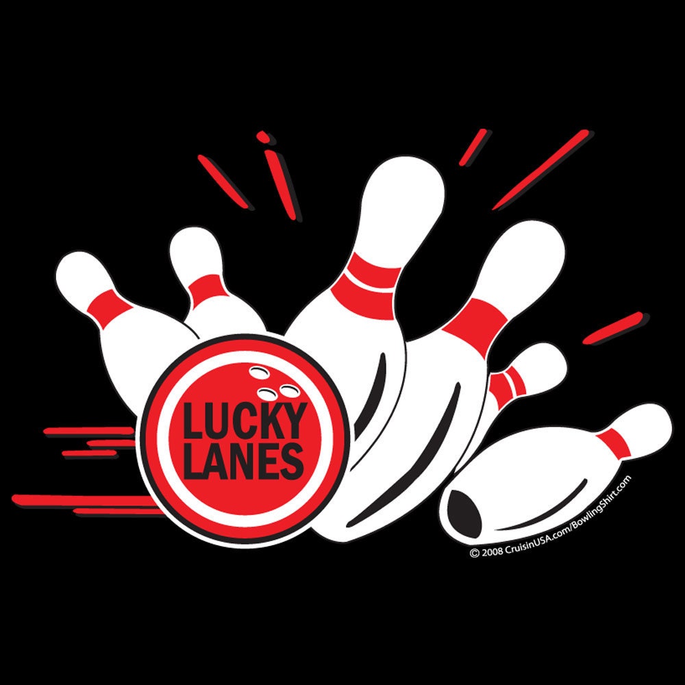 Lucky Lanes - Classic Retro Bowling Shirt - The Garren (CLOSEOUT) - Includes Embroidered Name - #128