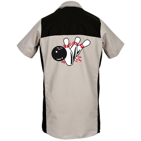 Pin Splash B - Classic Retro Bowling Shirt - The Garren (CLOSEOUT) - Includes Embroidered Name - #125