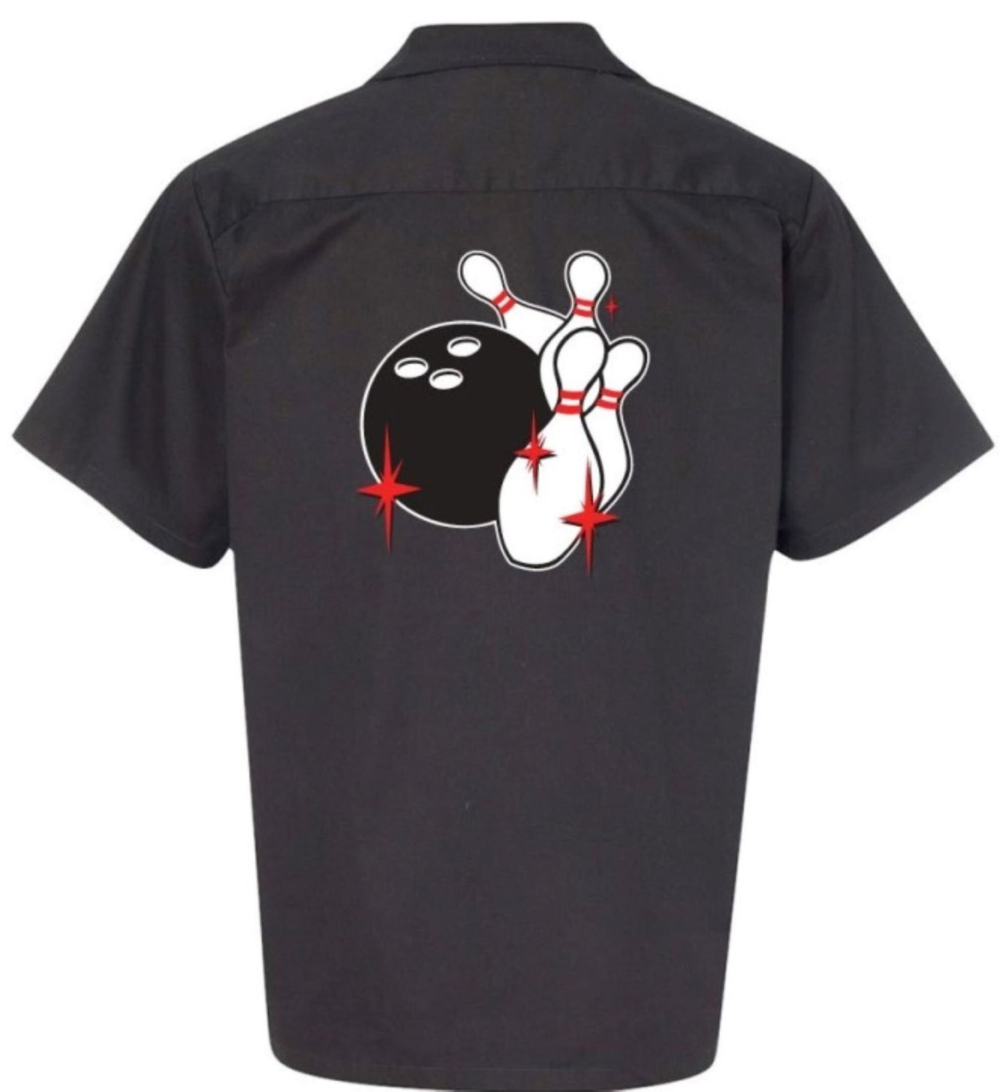 Pin Splash C Classic Retro Bowling Shirt- Vintage Bowler ( Closeout)  - Includes Embroidered Name #135