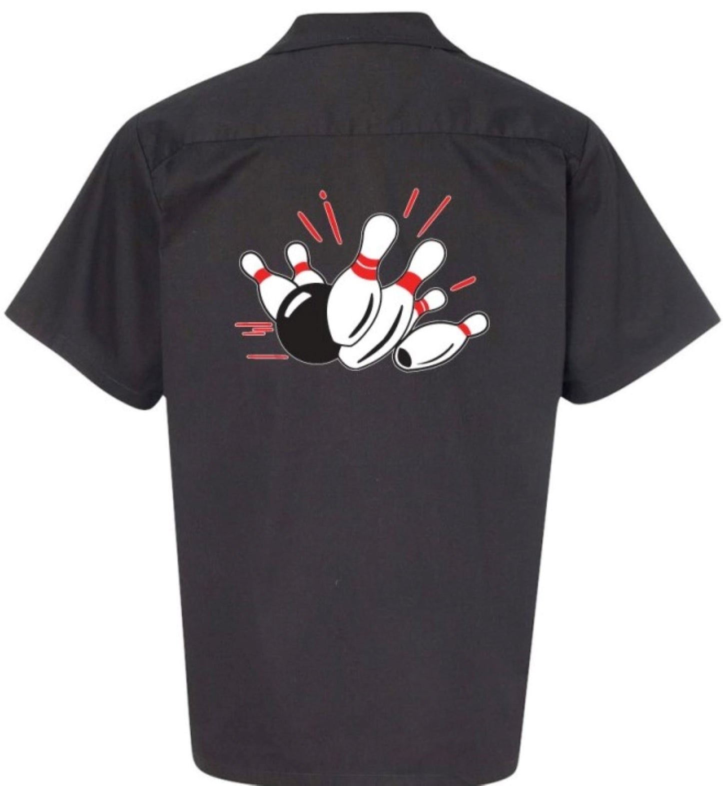 Pin Splash A  Classic Retro Bowling Shirt- Vintage Bowler ( Closeout)  - Includes Embroidered Name #127